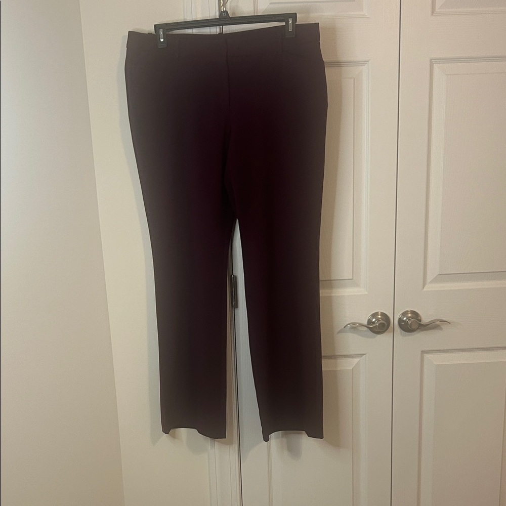 Worthington Maroon or Wine Colored Women's Pants